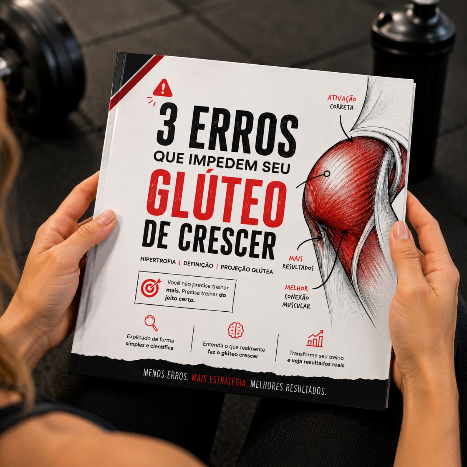 Mockup ebook gratuito 3 Erros